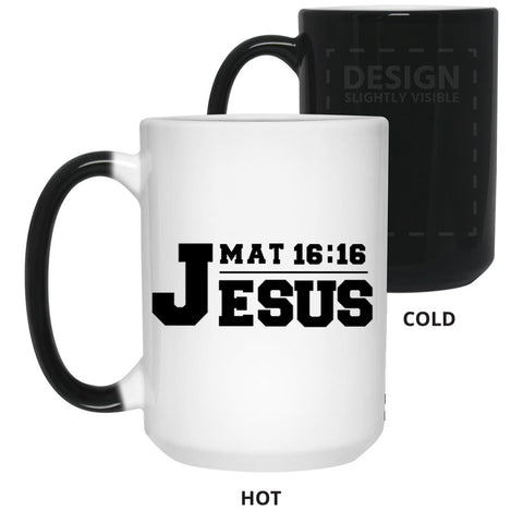 Jesus Color Changing Mug (15 oz.)