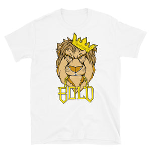 Bold Lion T-Shirt (White) - Judah Life Apparel