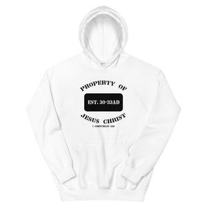 Property of Christ Hoodie (White)