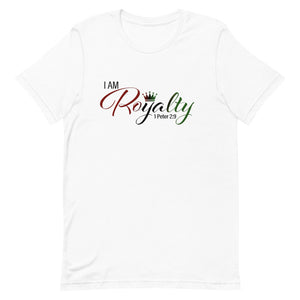 I AM Royalty (African Colored Short-Sleeve T-Shirt)