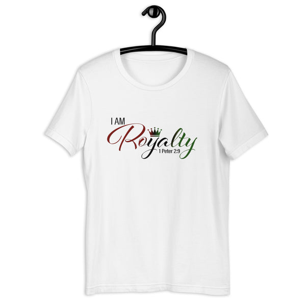 I AM Royalty (African Colored Short-Sleeve T-Shirt)