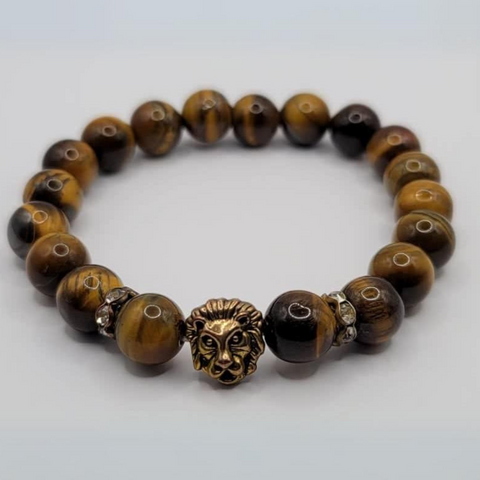 Judah Life Signature Men's Bracelet (Tiger's Eye)