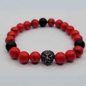 Judah Life Signature Bracelet (Red + Black)