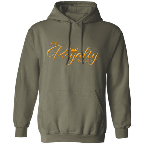 I AM Royalty (Military Green Hoodie)