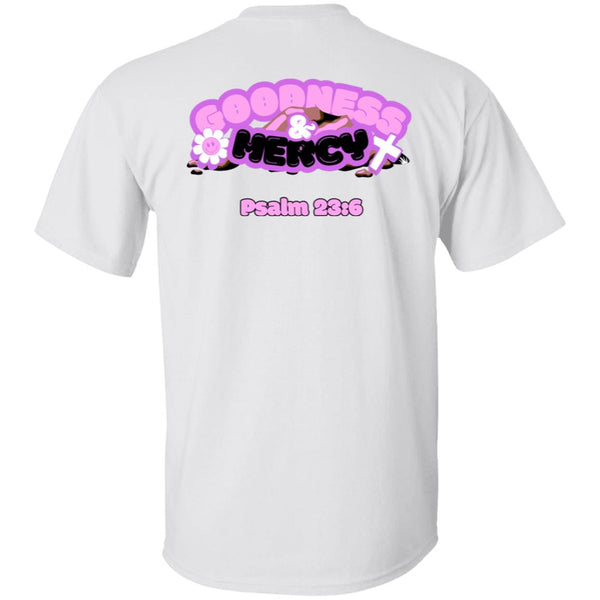 Goodness & Mercy (White F/B T-Shirt)