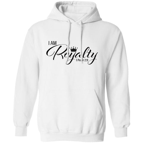 I AM Royalty (White Hoodie)