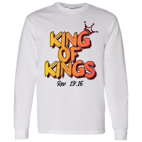 King of Kings (White LS T-Shirt)