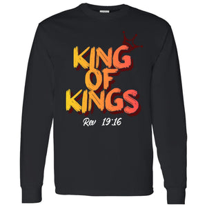 King of Kings (Black LS T-Shirt)