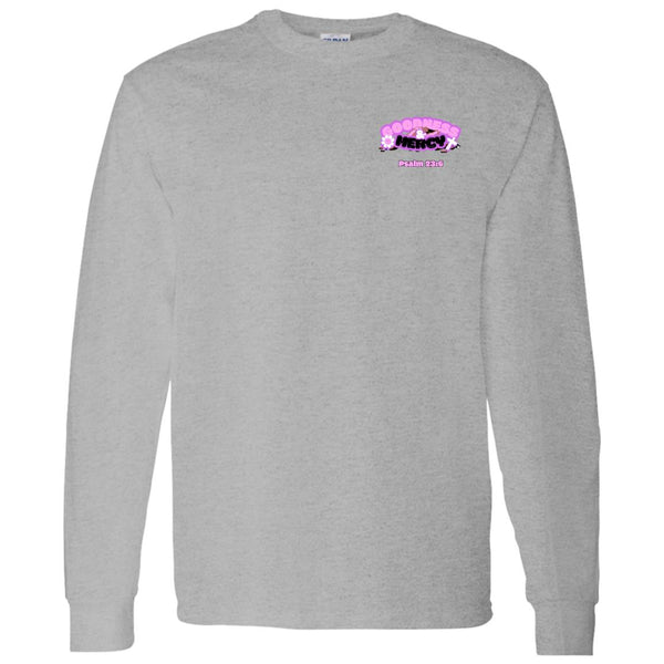 Goodness & Mercy (Grey LS T-Shirt)
