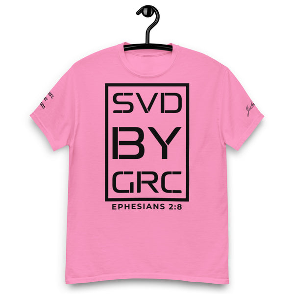 Saved by Grace (Black Print) T-Shirt