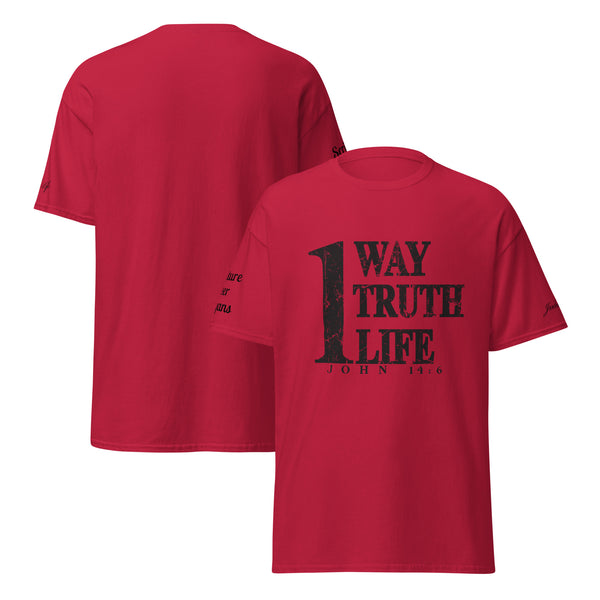 1 Way . Truth . Life (John 14:6) - Red