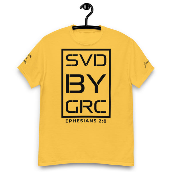 Saved by Grace (Black Print) T-Shirt