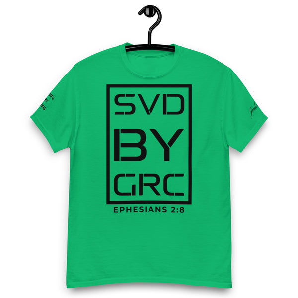 Saved by Grace (Black Print) T-Shirt