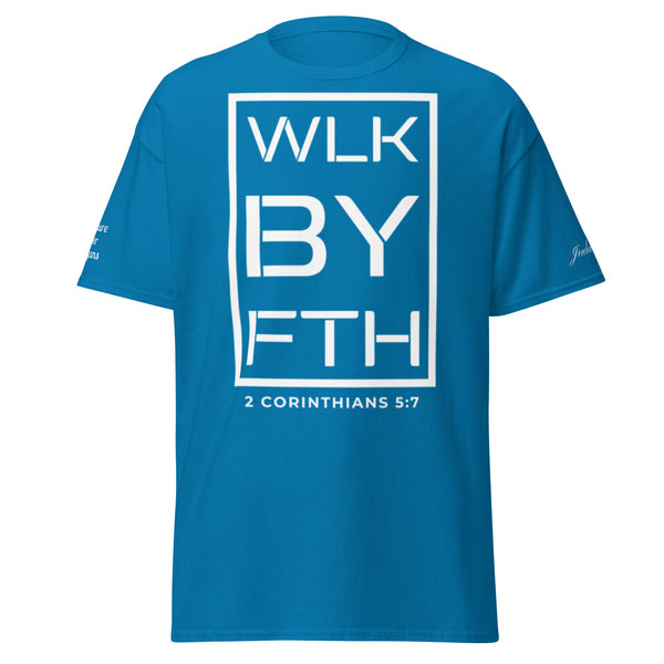 Walk By Faith (White Print) T-Shirt