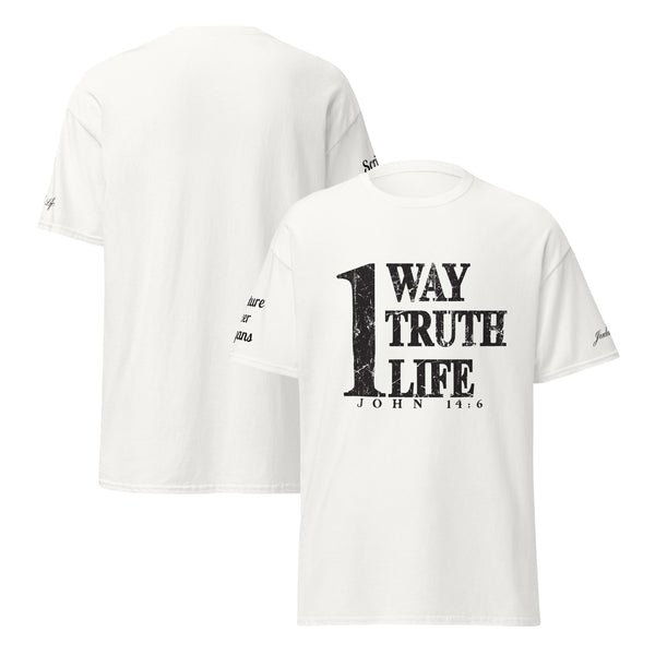 1 Way . Truth . Life (John 14:6) - White