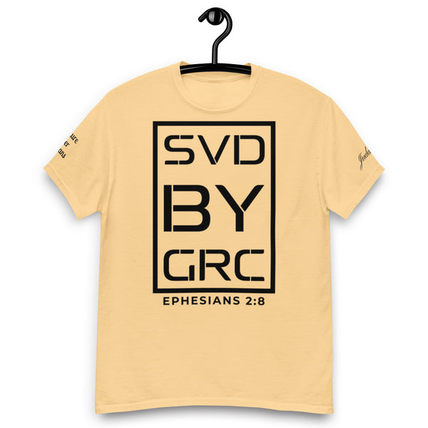 Saved by Grace (Black Print) T-Shirt