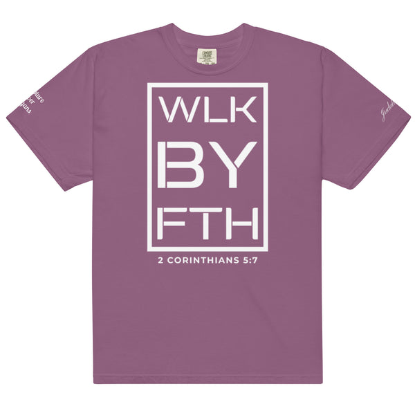 Walk By Faith (White Print) T-Shirt