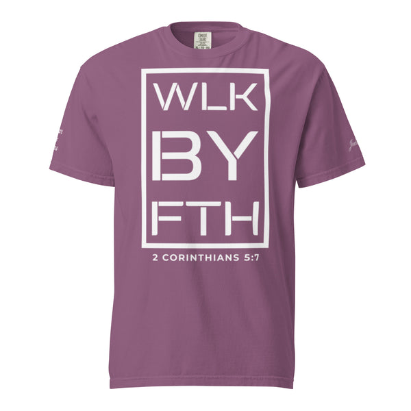 Walk By Faith (White Print) T-Shirt