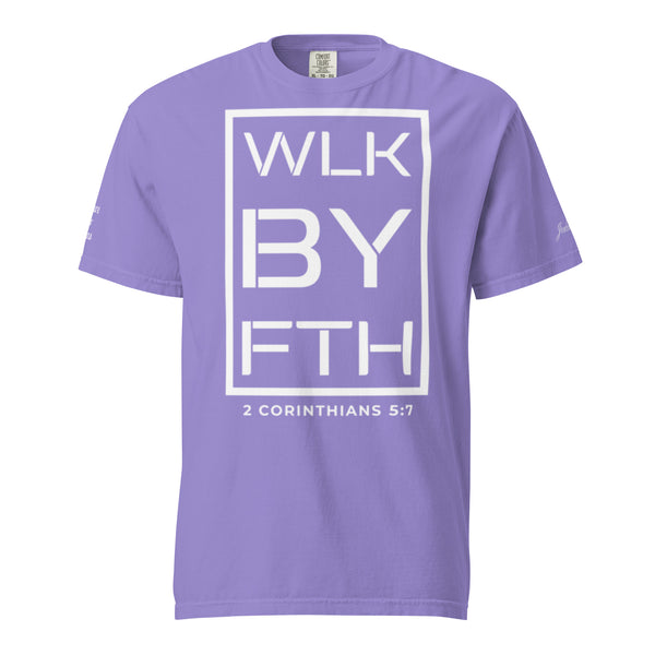Walk By Faith (White Print) T-Shirt