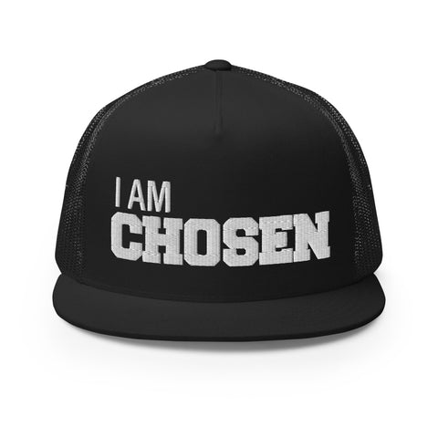 I AM Chosen (Black/ White Trucker Cap)
