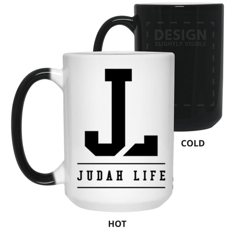 Judah Life 15 oz. Color Changing Mug