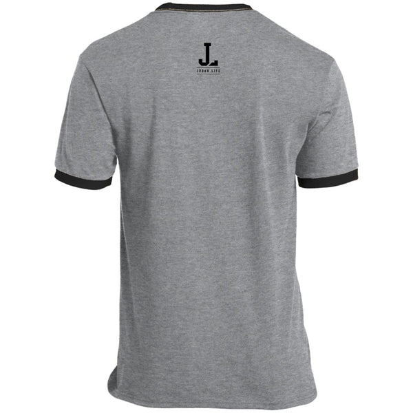 I Am Chosen (Gray/ Black Ringer T-Shirt)