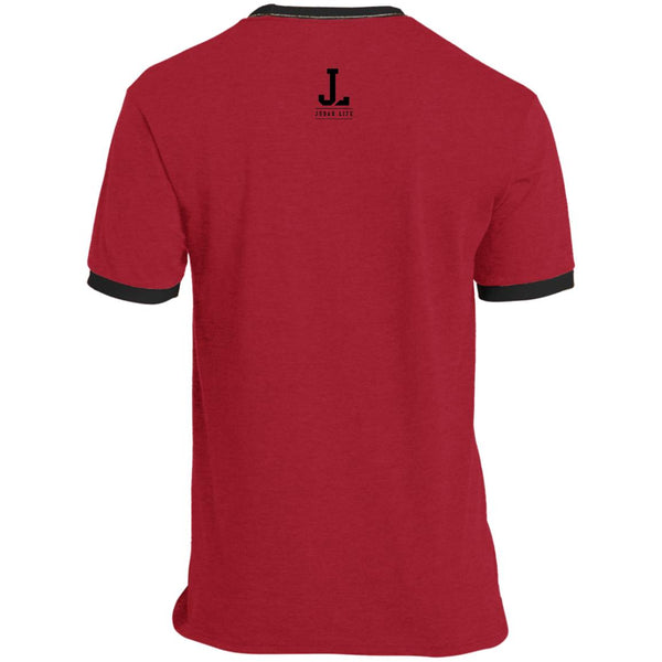 I Am Chosen (Red/ Black Ringer T-Shirt)
