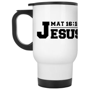 Jesus Travel Mug (White)