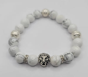 Judah Life Signature Men's Bracelet (White Spun Gray)