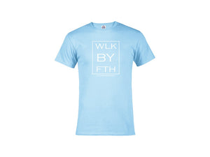 Walk By Faith (Pool Blue) T-Shirt
