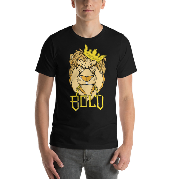 Bold Lion T-Shirt (Black)