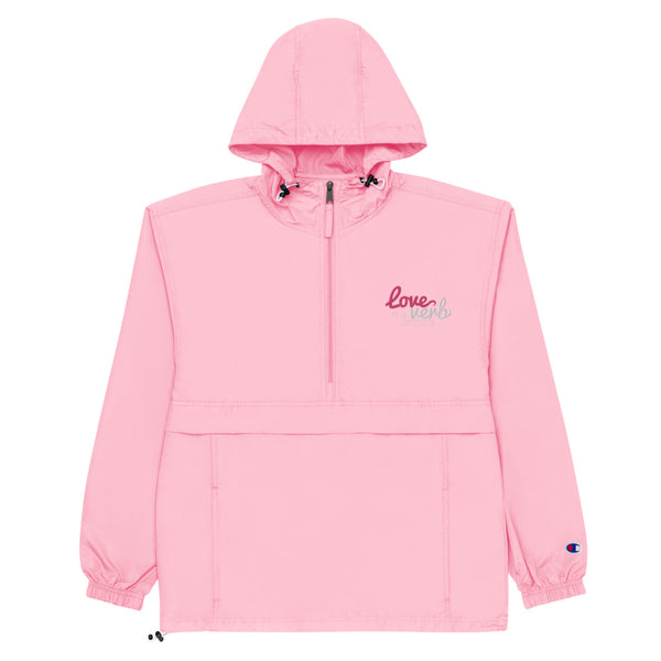 Love is a Verb (Pink Embroidered Jacket)