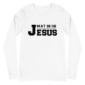 Jesus Long Sleeve T-Shirt (White)