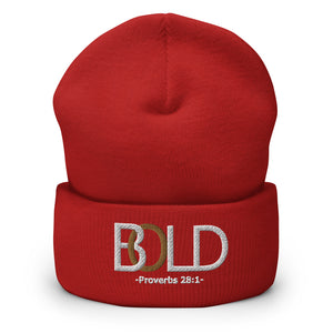 Bold 'Series' Beanie (Red)