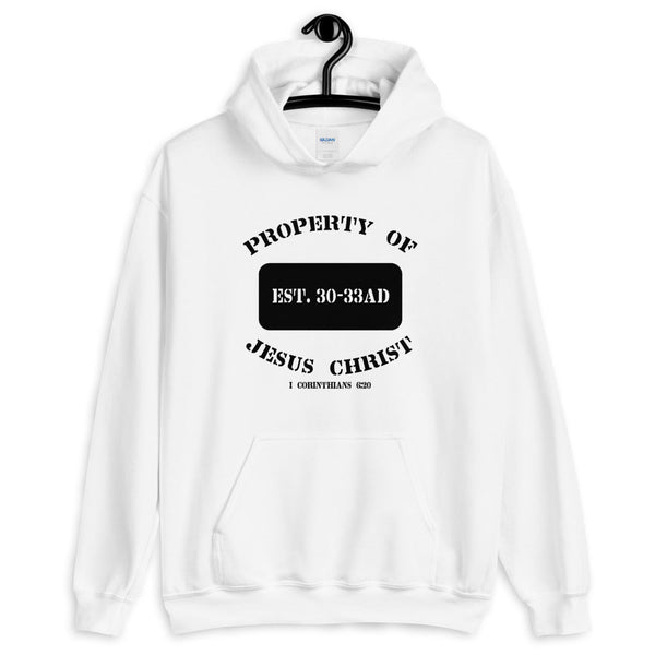 Property of Christ Hoodie (White)