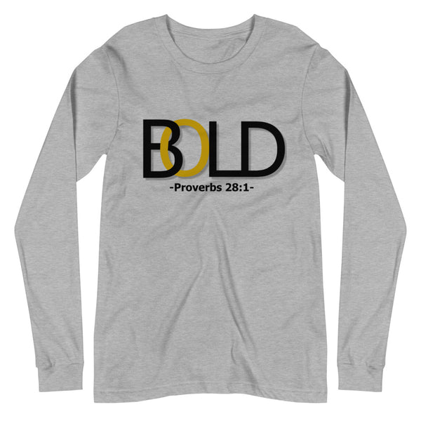 Bold 'Series' Long Sleeve T-Shirt (Gray)