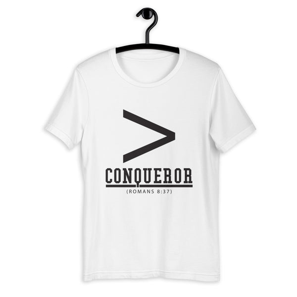 More Than a Conqueror T-Shirt (White)