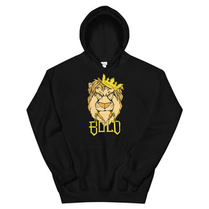Bold Lion Hoodie (Black)