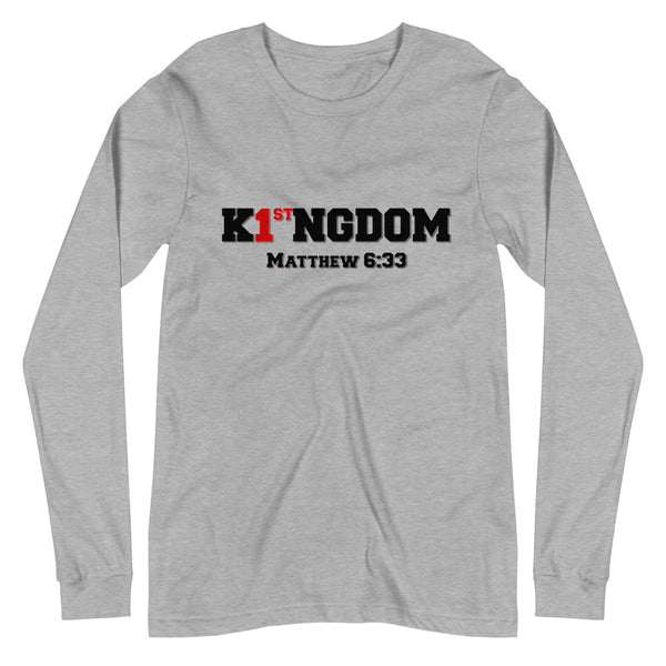 Kingdom 1st Long Sleeve T (Heather Gray)