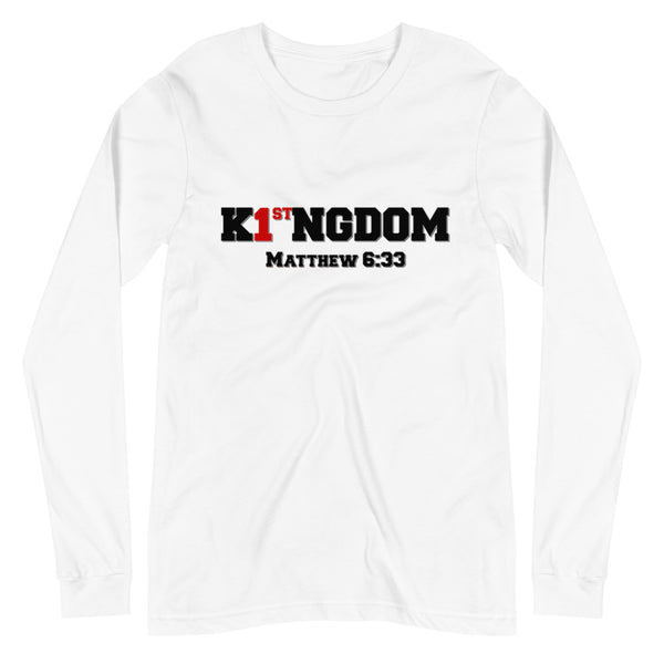 Kingdom 1st Long Sleeve T (White)