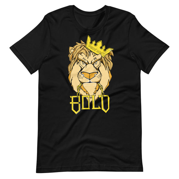 Bold Lion T-Shirt (Black)